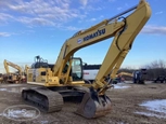 Used Excavator in yard